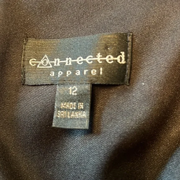 Dress size 12 Red/Grey/Cream/Tan/Brown sleeveless - Picture 7 of 7